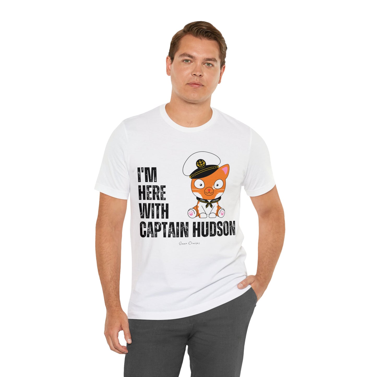 I'm With Captain Hudson - UNISEX T-Shirt (UK)