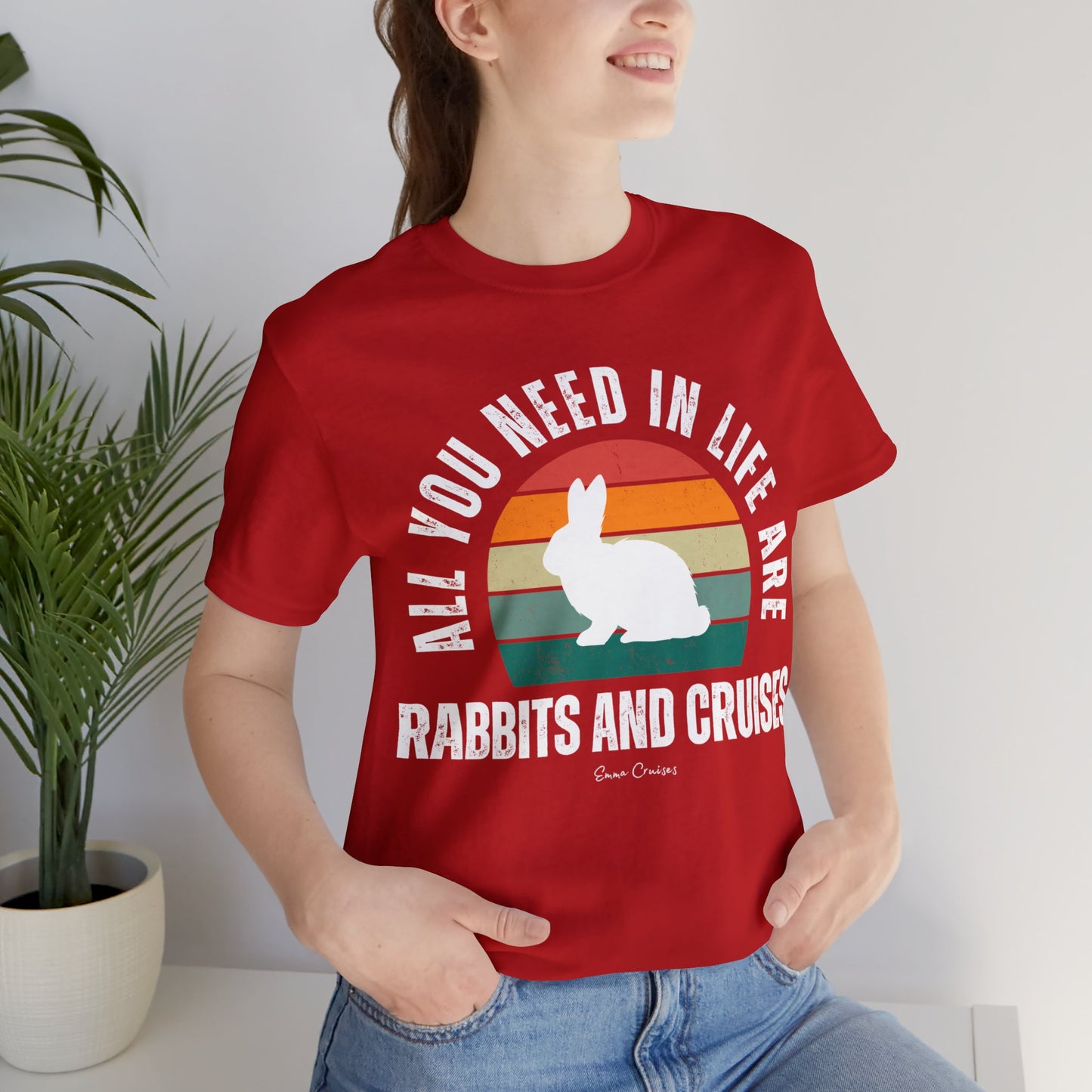 Rabbits and Cruises - UNISEX T-Shirt (UK)