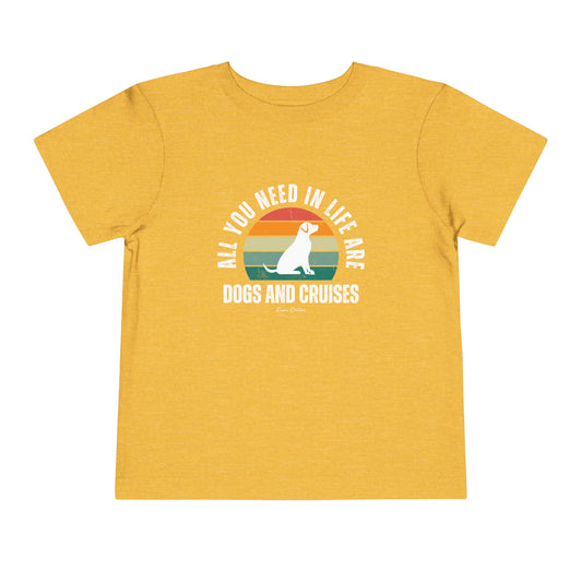 Hunde und Kreuzfahrten - Kleinkind UNISEX T-Shirt 