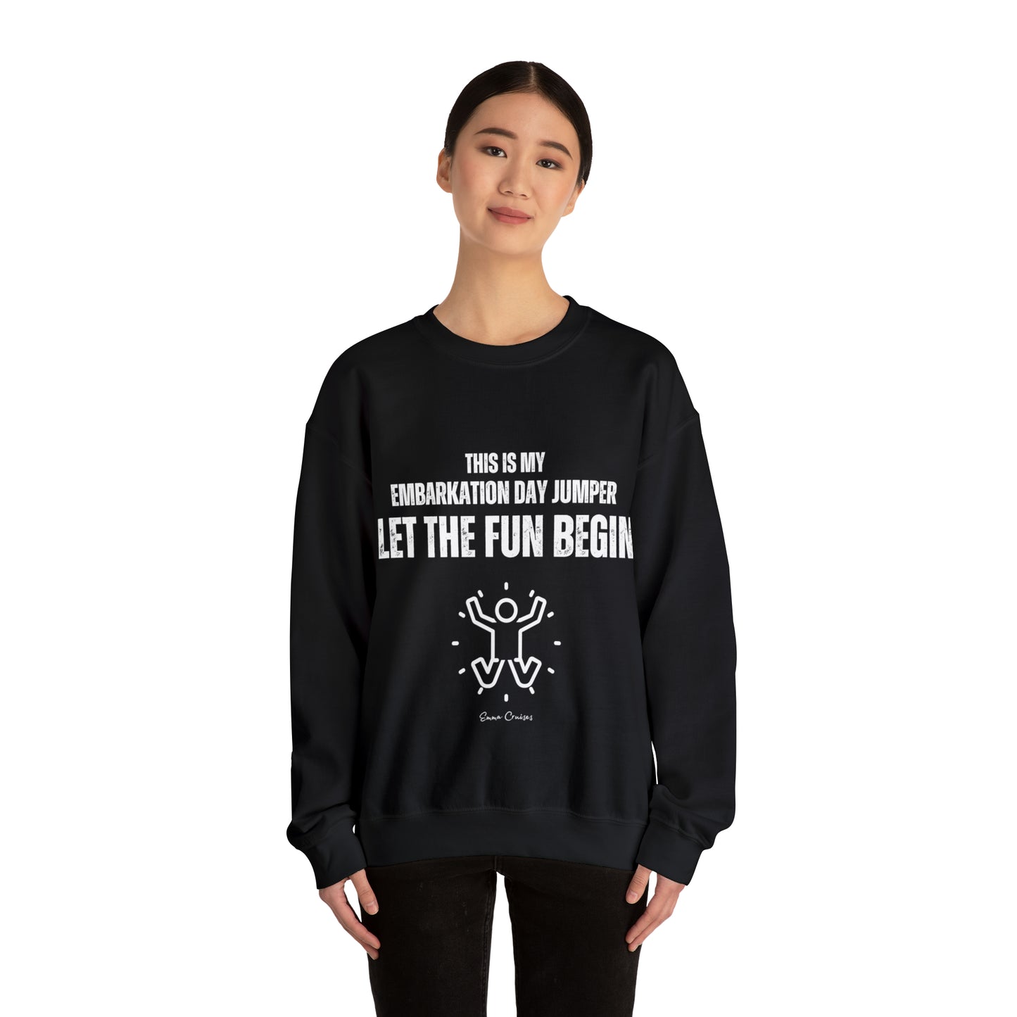 This is My Embarkation Day Jumper - UNISEX Crewneck Sweatshirt (UK)