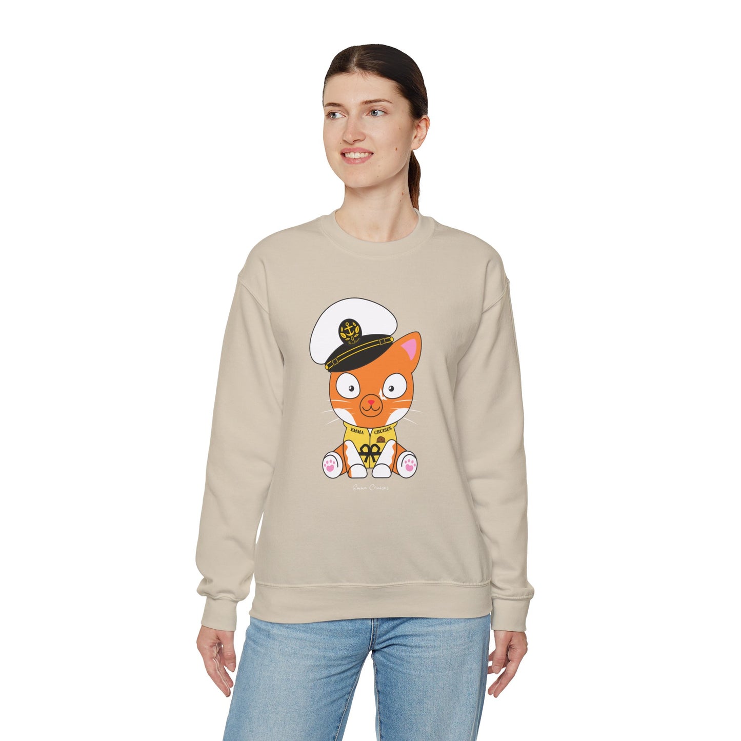 Captain Hudson v2 - UNISEX Crewneck Sweatshirt (UK)