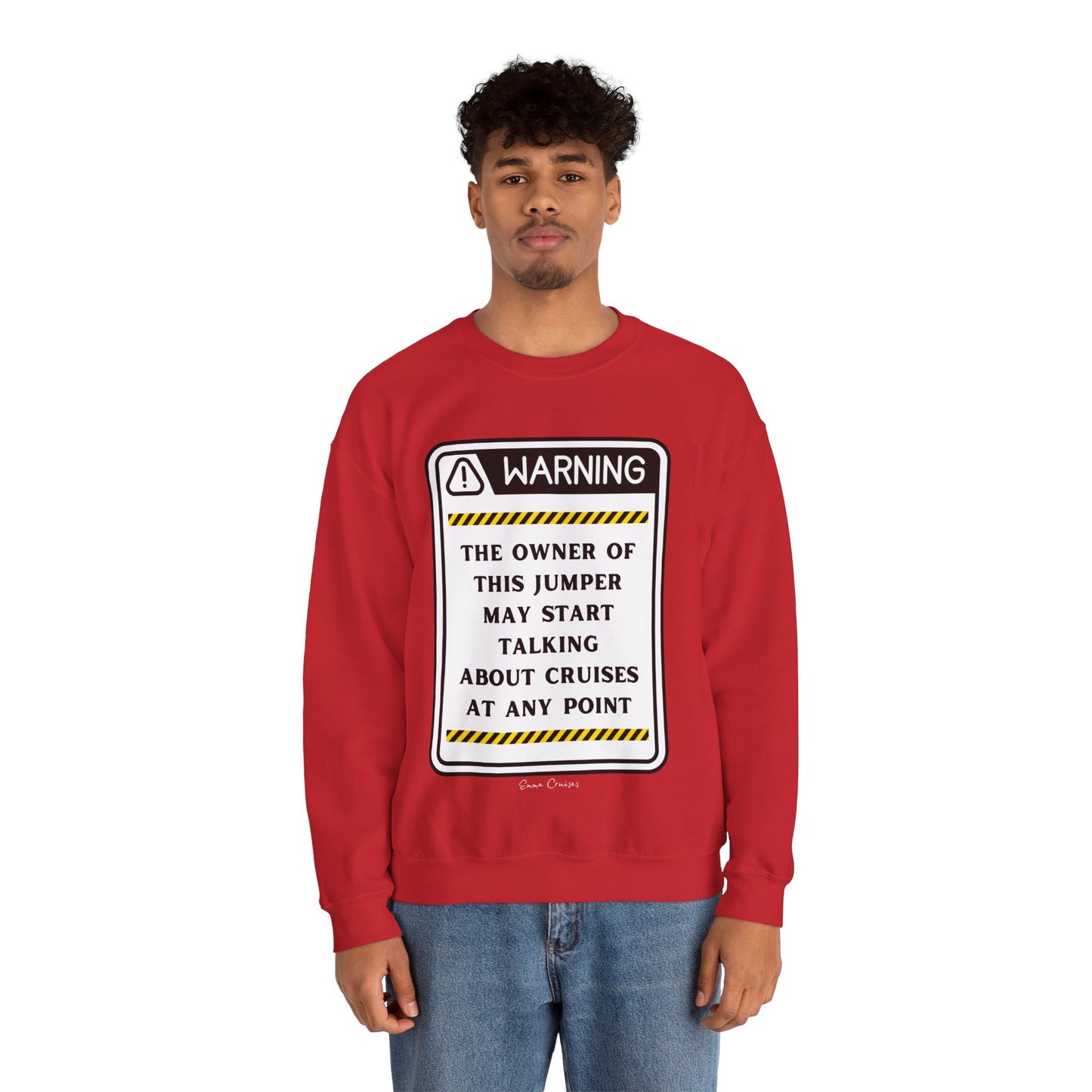 Puede empezar a hablar de cruceros - Sudadera UNISEX Crewneck