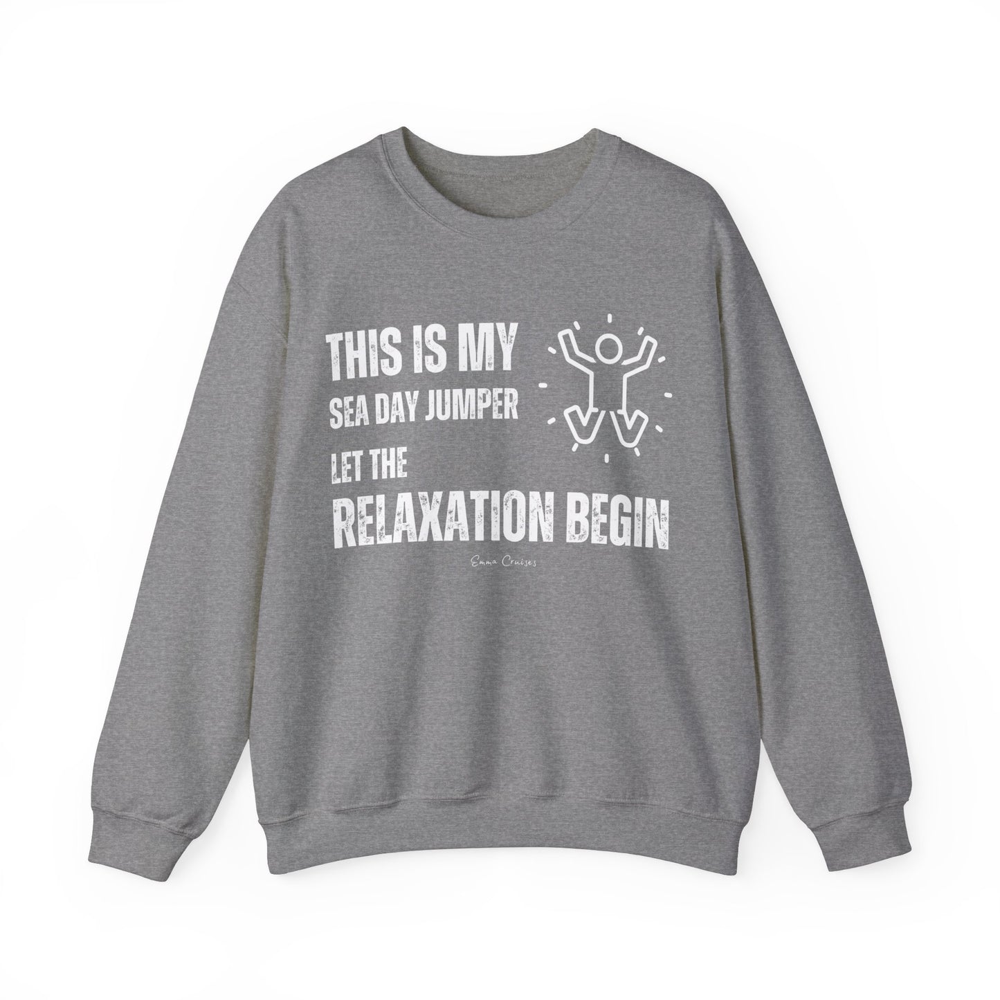 This is My Sea Day Jumper - UNISEX Crewneck Sweatshirt