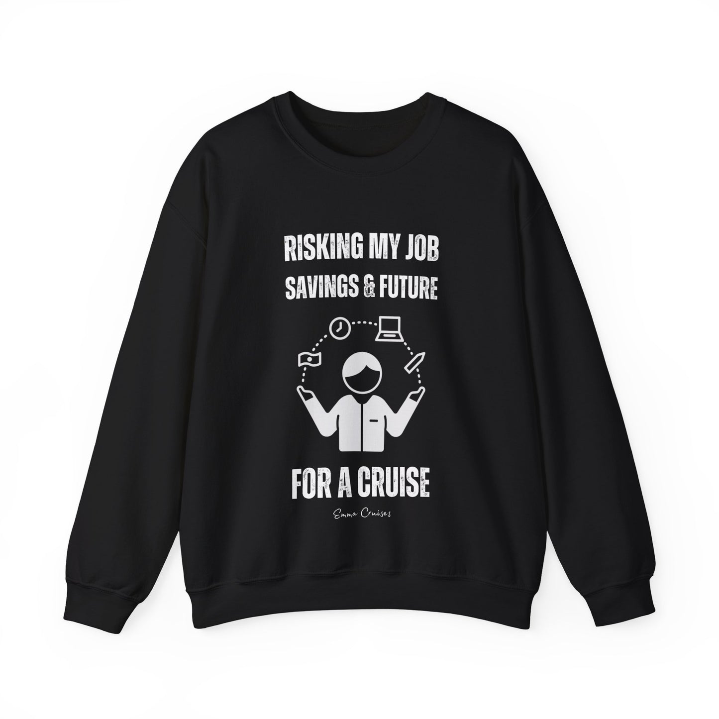 Risking Everything for a Cruise - UNISEX Crewneck Sweatshirt (UK)