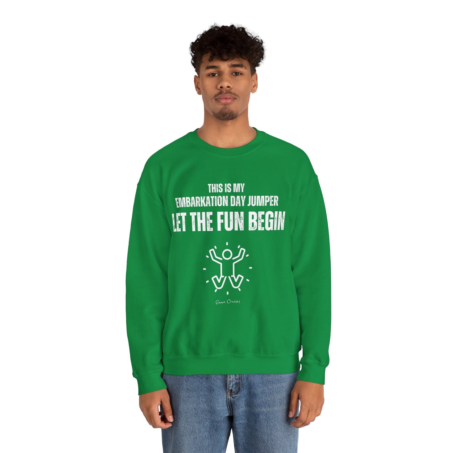 This is My Embarkation Day Jumper - UNISEX Crewneck Sweatshirt