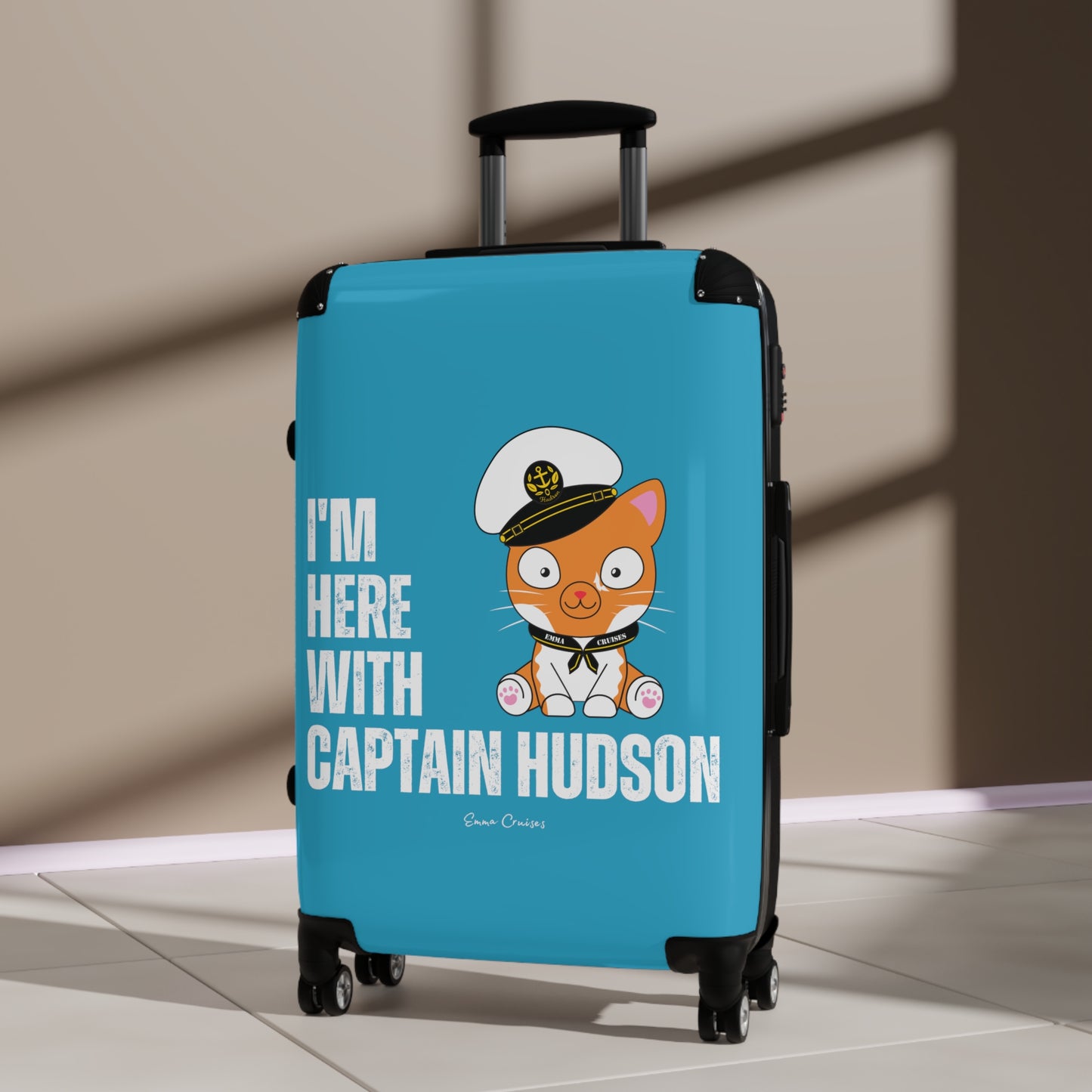 I'm With Captain Hudson - Suitcase