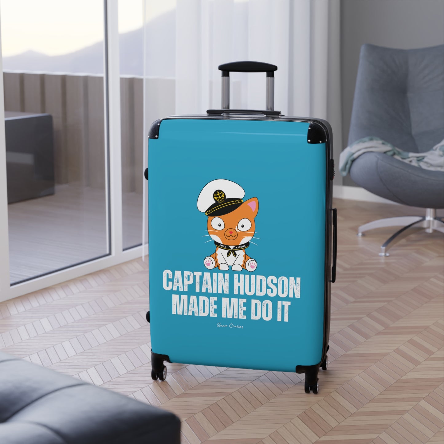 Captain Hudson Made Me Do It - Suitcase