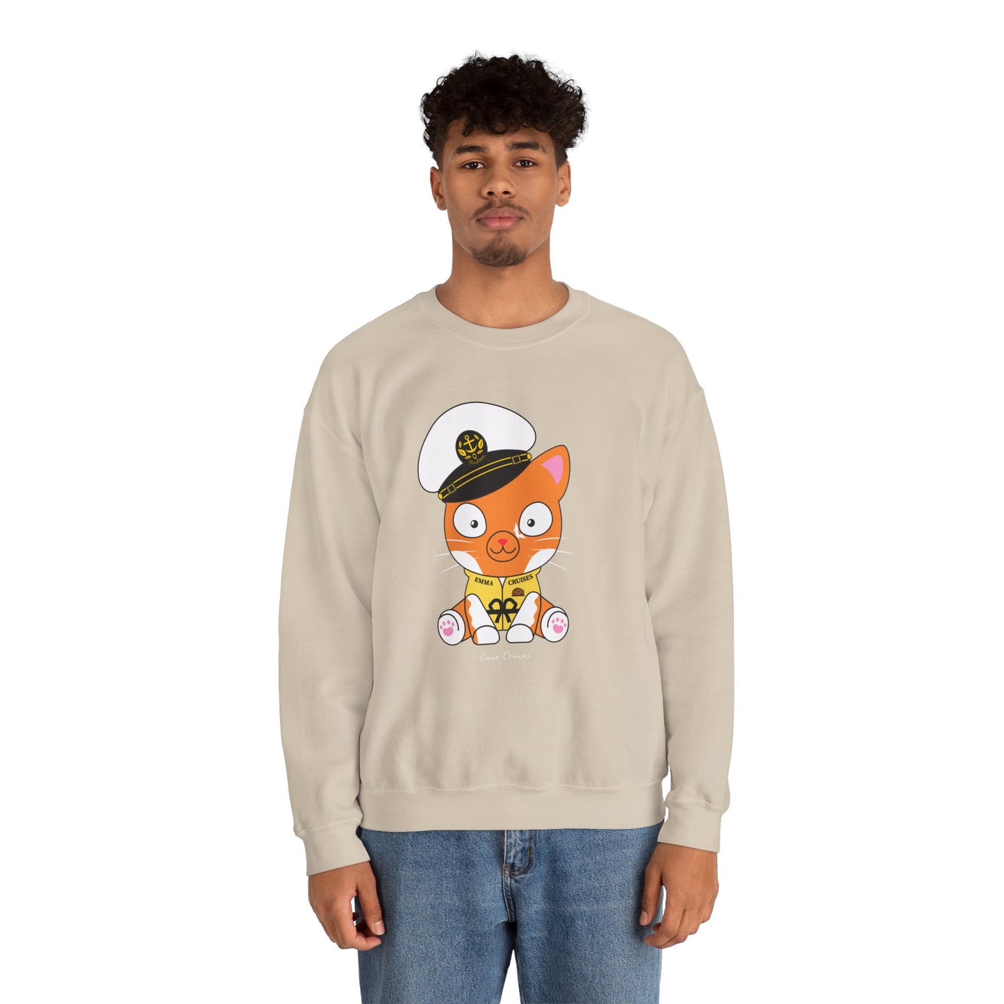 Captain Hudson v2 - UNISEX Crewneck Sweatshirt