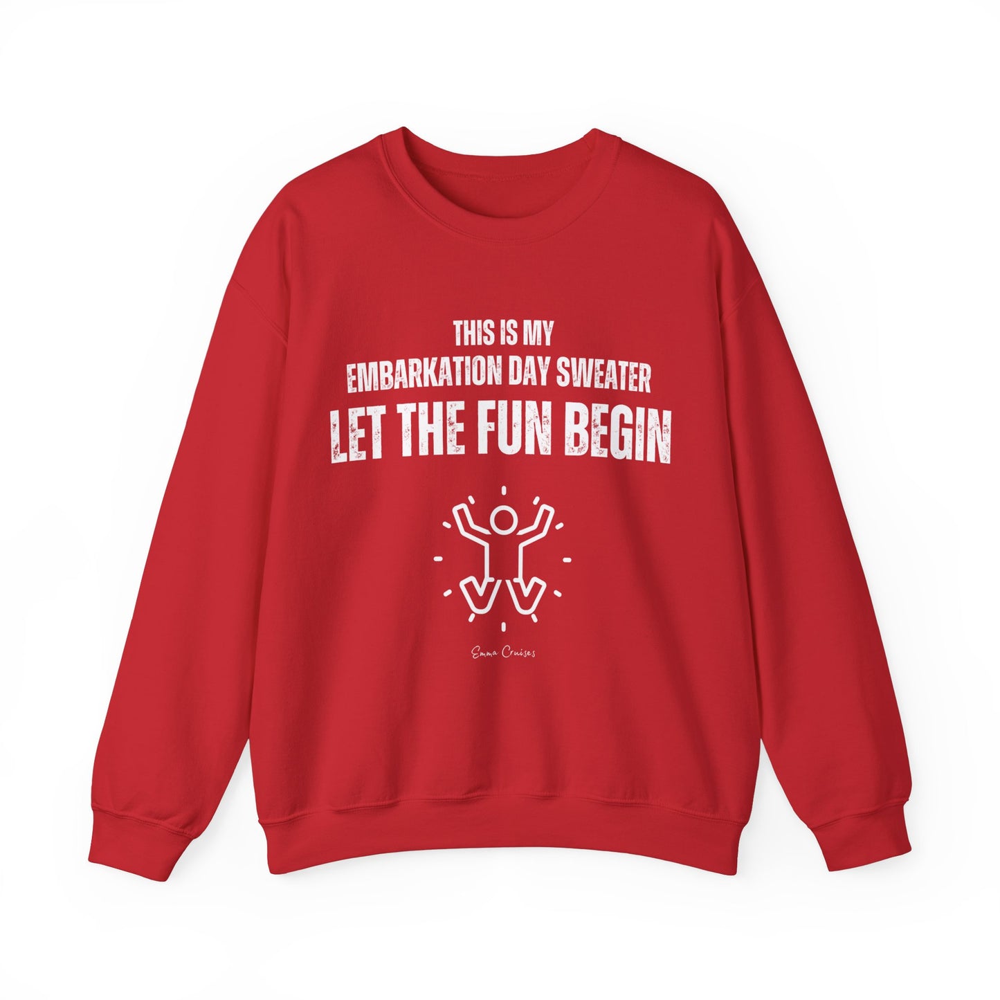 This is My Embarkation Day Sweater - UNISEX Crewneck Sweatshirt