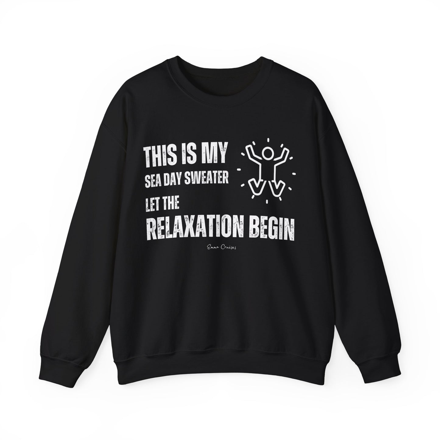 This is My Sea Day Sweater - UNISEX Crewneck Sweatshirt