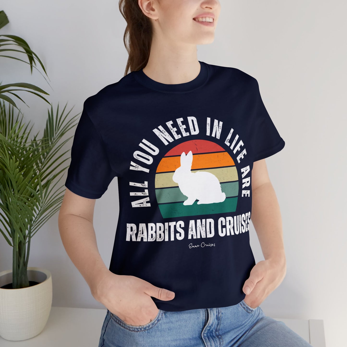 Rabbits and Cruises - UNISEX T-Shirt (UK)