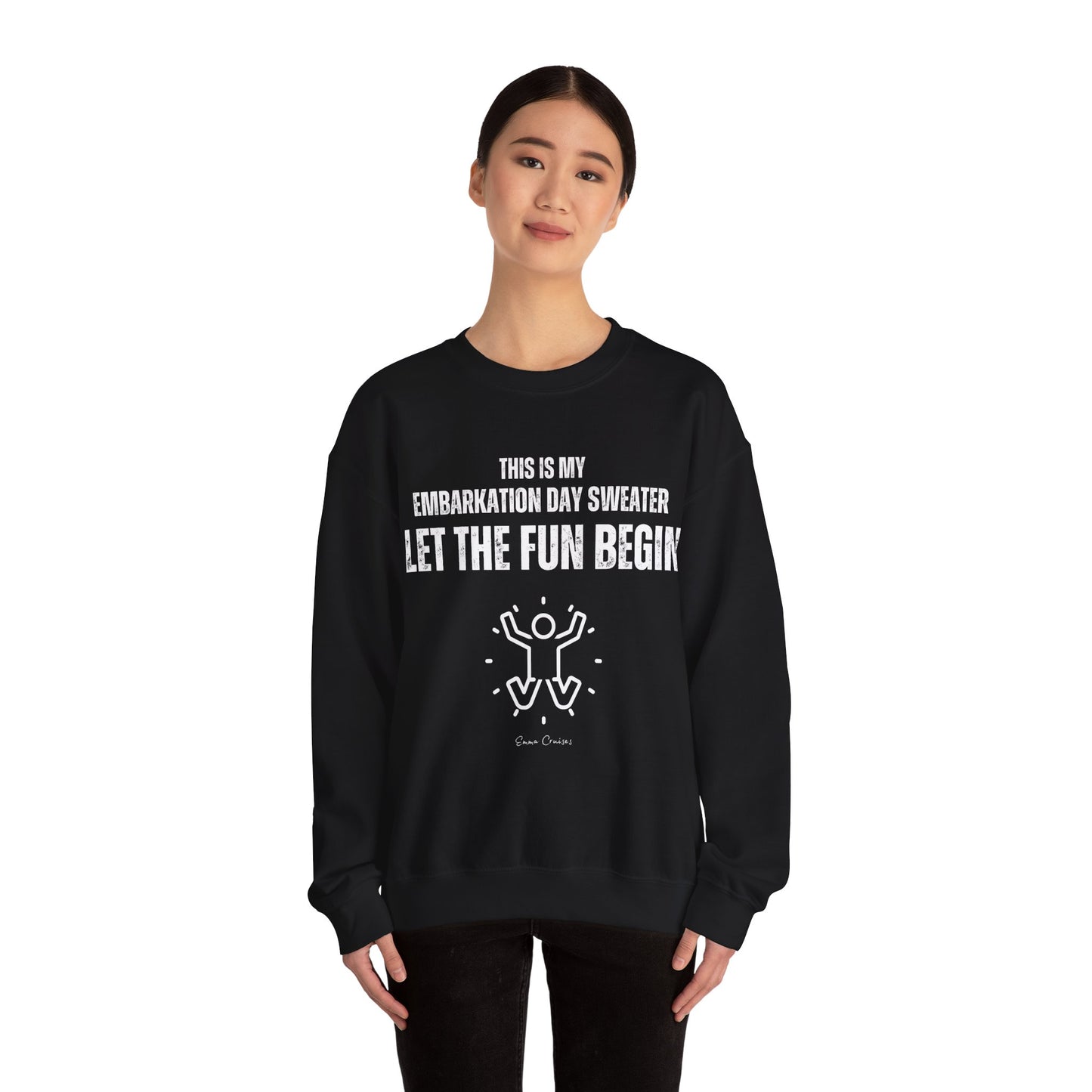 This is My Embarkation Day Sweater - UNISEX Crewneck Sweatshirt