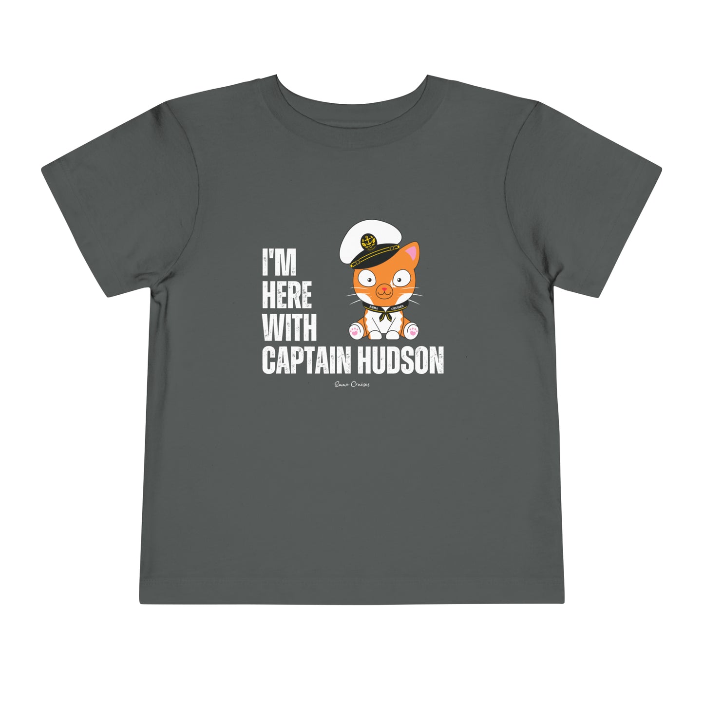 Estoy con el Capitán Hudson - Camiseta UNISEX para niños pequeños 