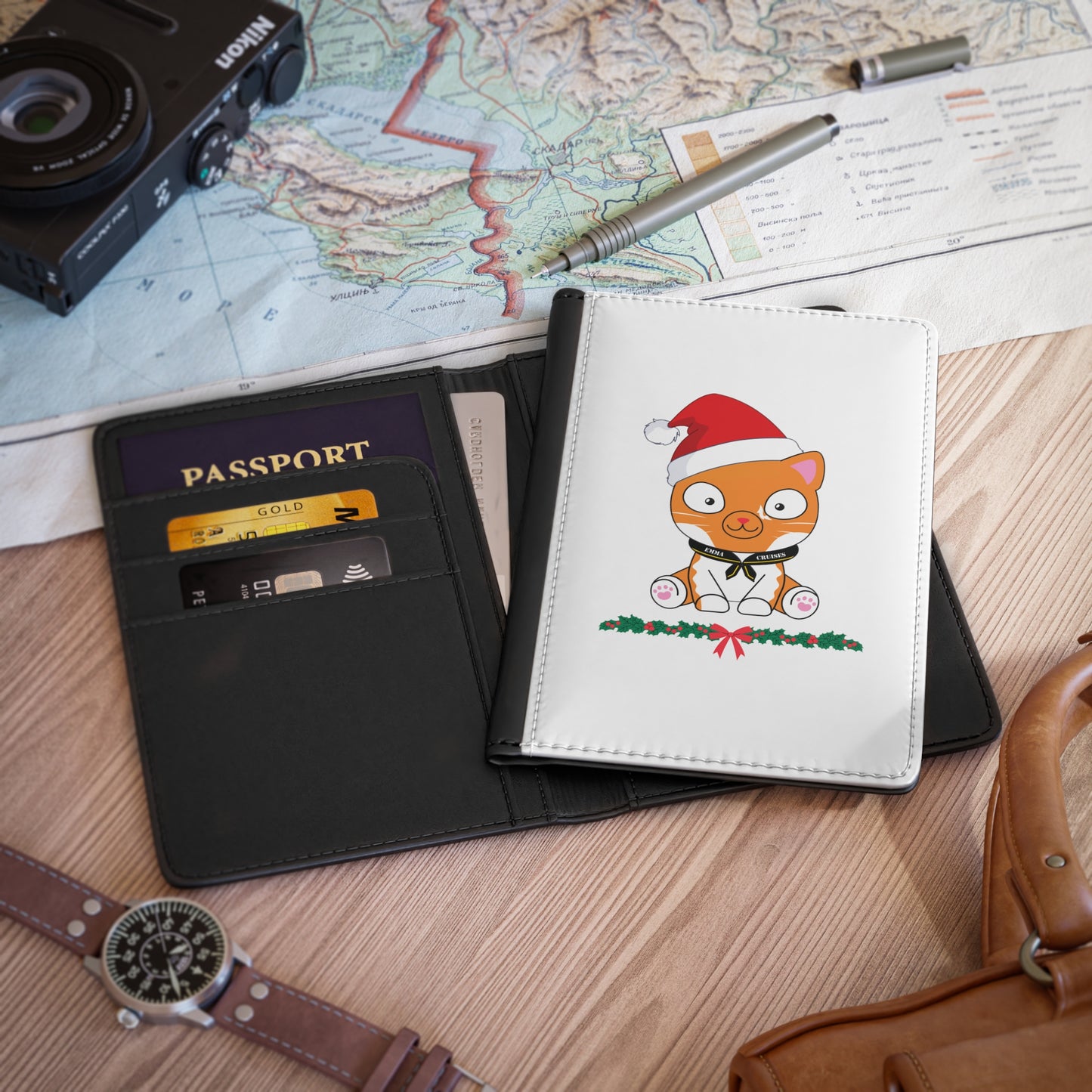 Christmas Captain Hudson - Passport Cover