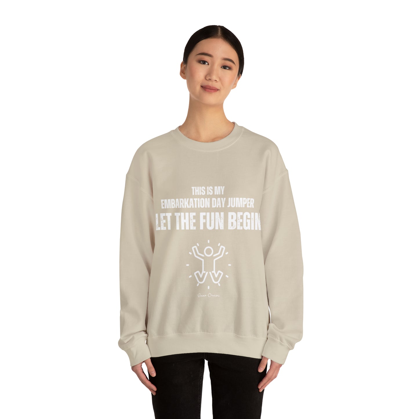 This is My Embarkation Day Jumper - UNISEX Crewneck Sweatshirt (UK)