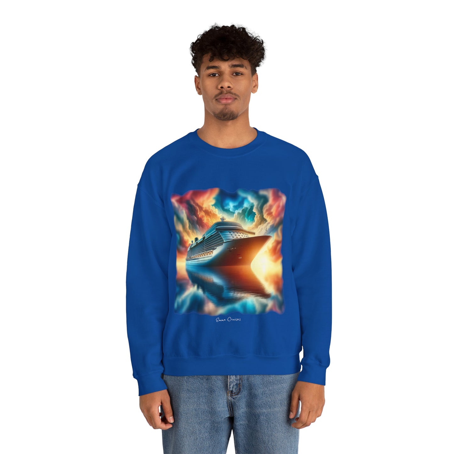 Sunset Cruise - UNISEX Crewneck Sweatshirt (UK)