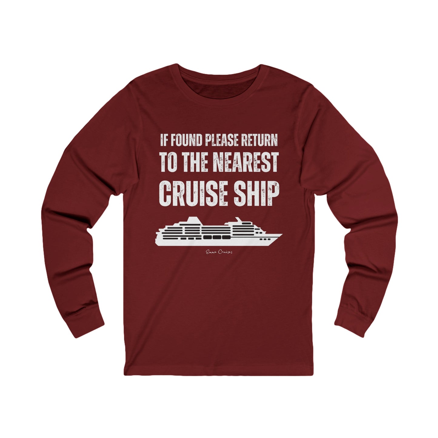 Return to Cruise Ship - UNISEX T-Shirt (UK)