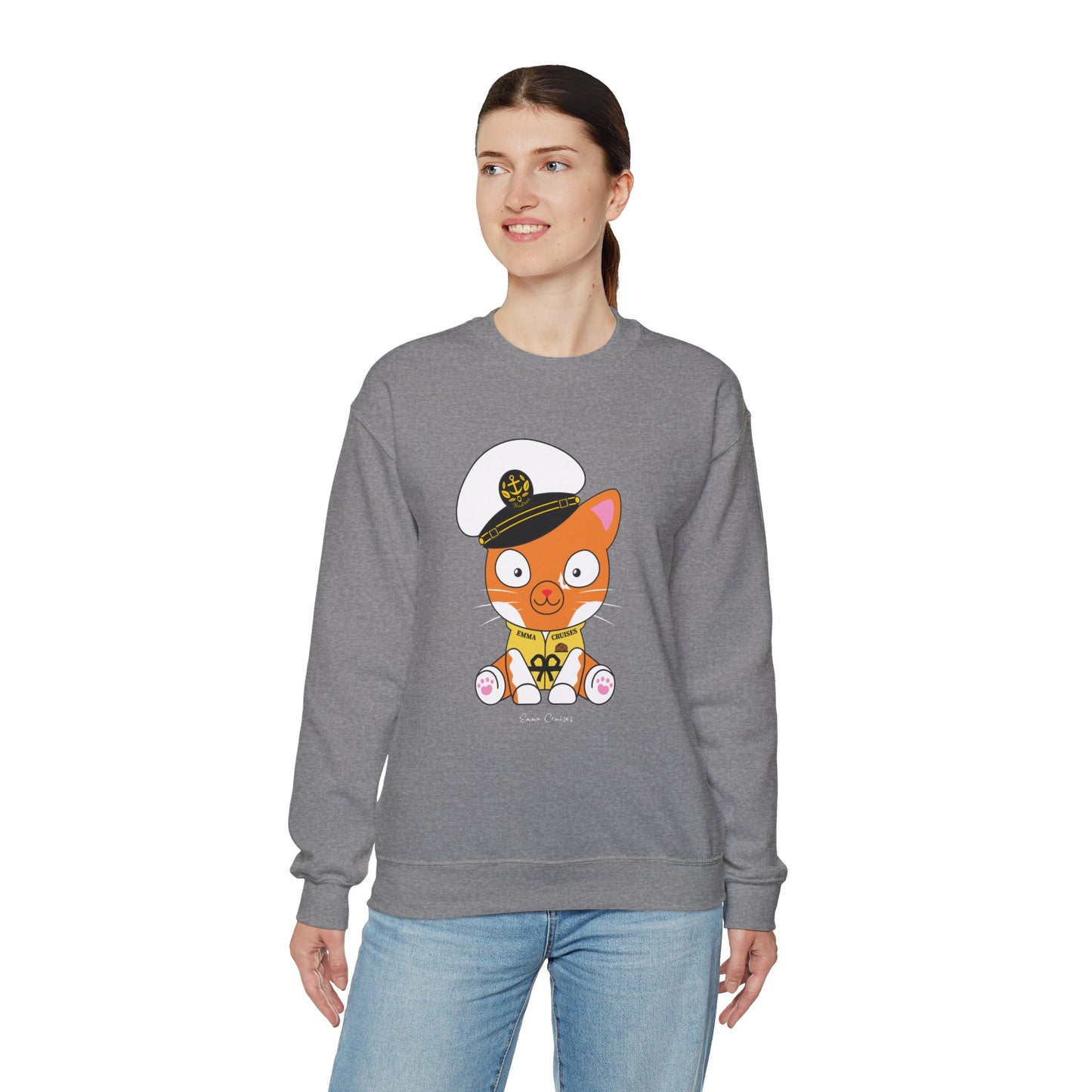 Captain Hudson v2 - UNISEX Crewneck Sweatshirt (UK)