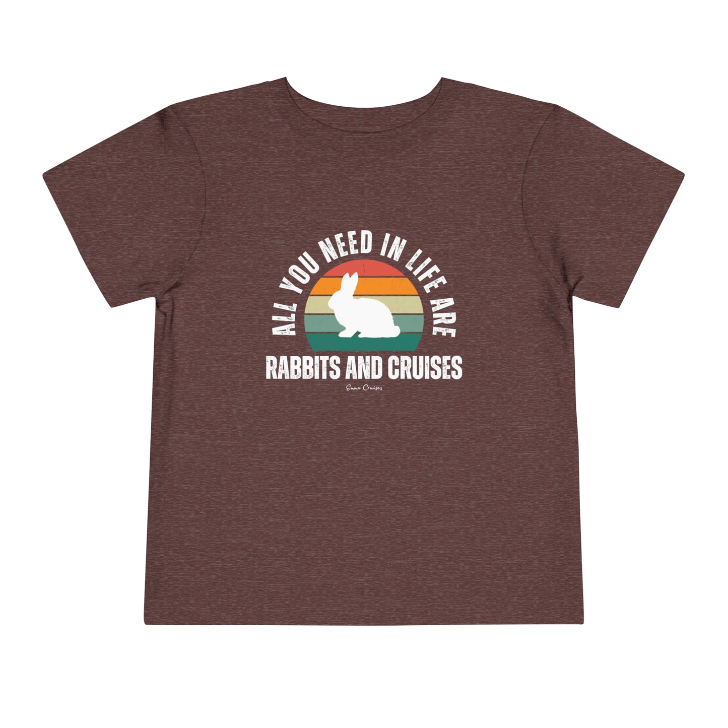 Kaninchen und Kreuzfahrten - Kleinkind UNISEX T-Shirt 
