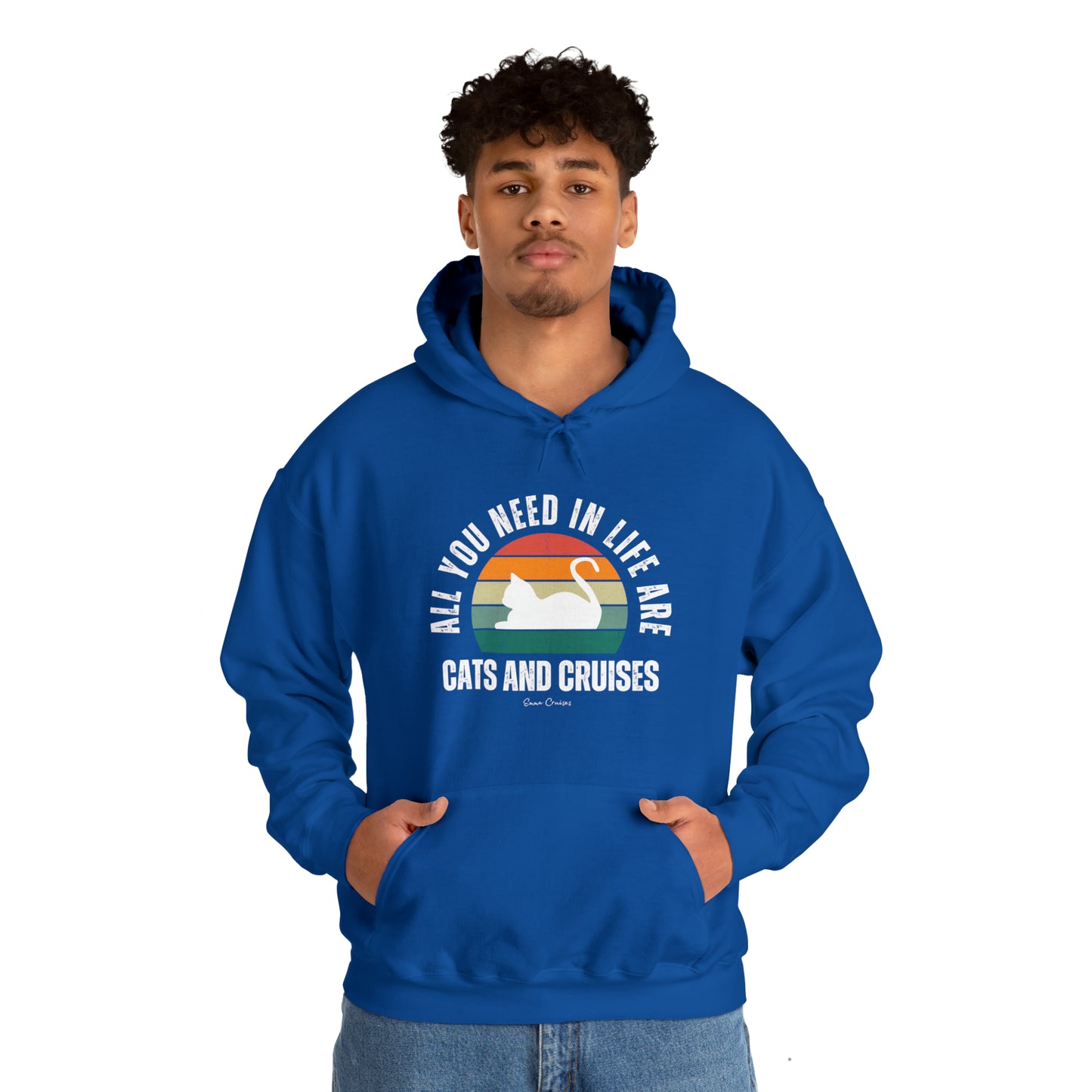 Cats and Cruises - UNISEX Hoodie (UK)