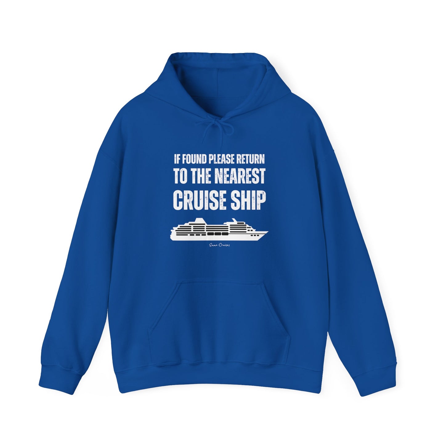 Return to Cruise Ship - UNISEX Hoodie (UK)