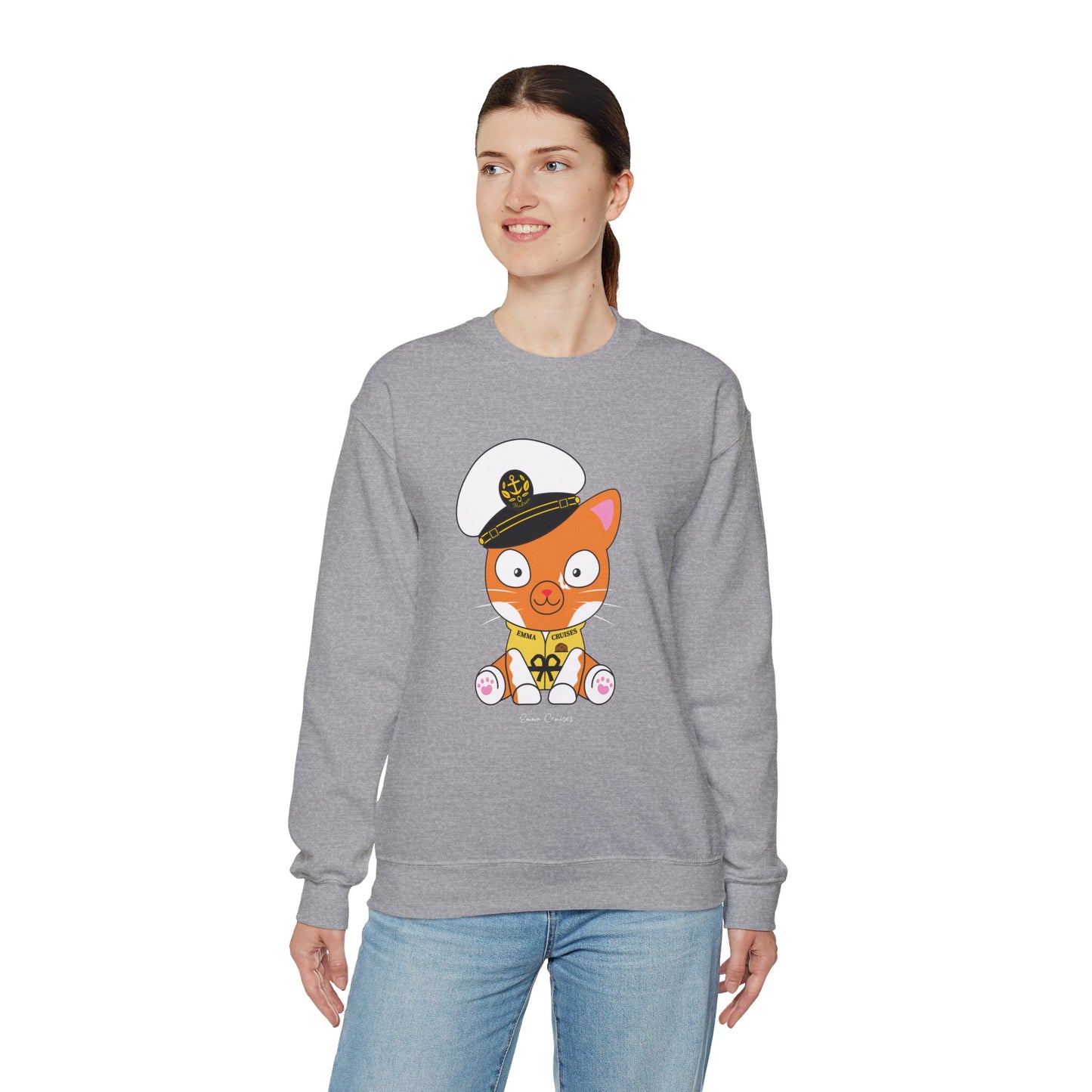 Captain Hudson v2 - UNISEX Crewneck Sweatshirt (UK)