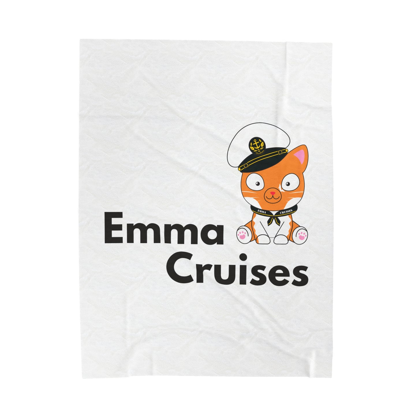 Emma Cruises - Velveteen Plush Blanket