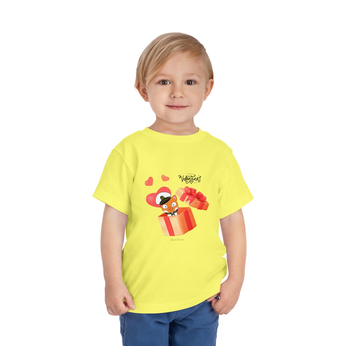 Valentine's Captain Hudson - Toddler UNISEX T-Shirt