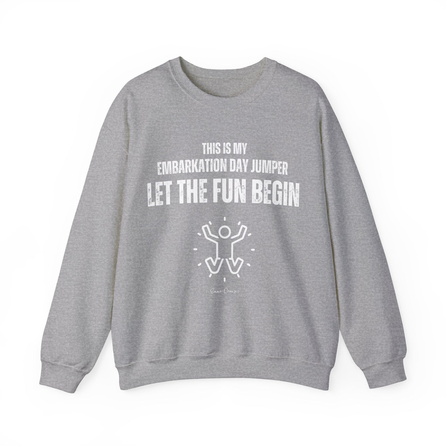 This is My Embarkation Day Jumper - UNISEX Crewneck Sweatshirt