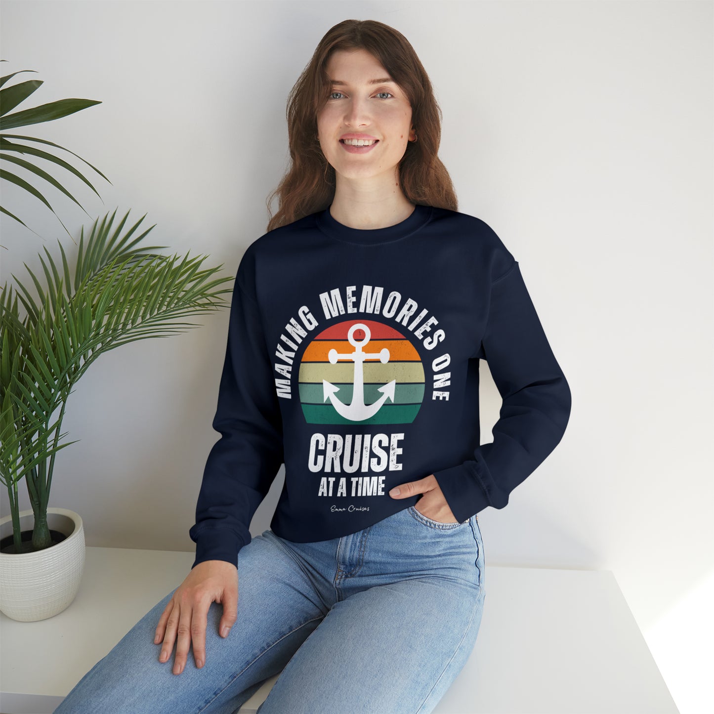 Making Memories One Cruise at a Time - UNISEX Crewneck Sweatshirt (UK)