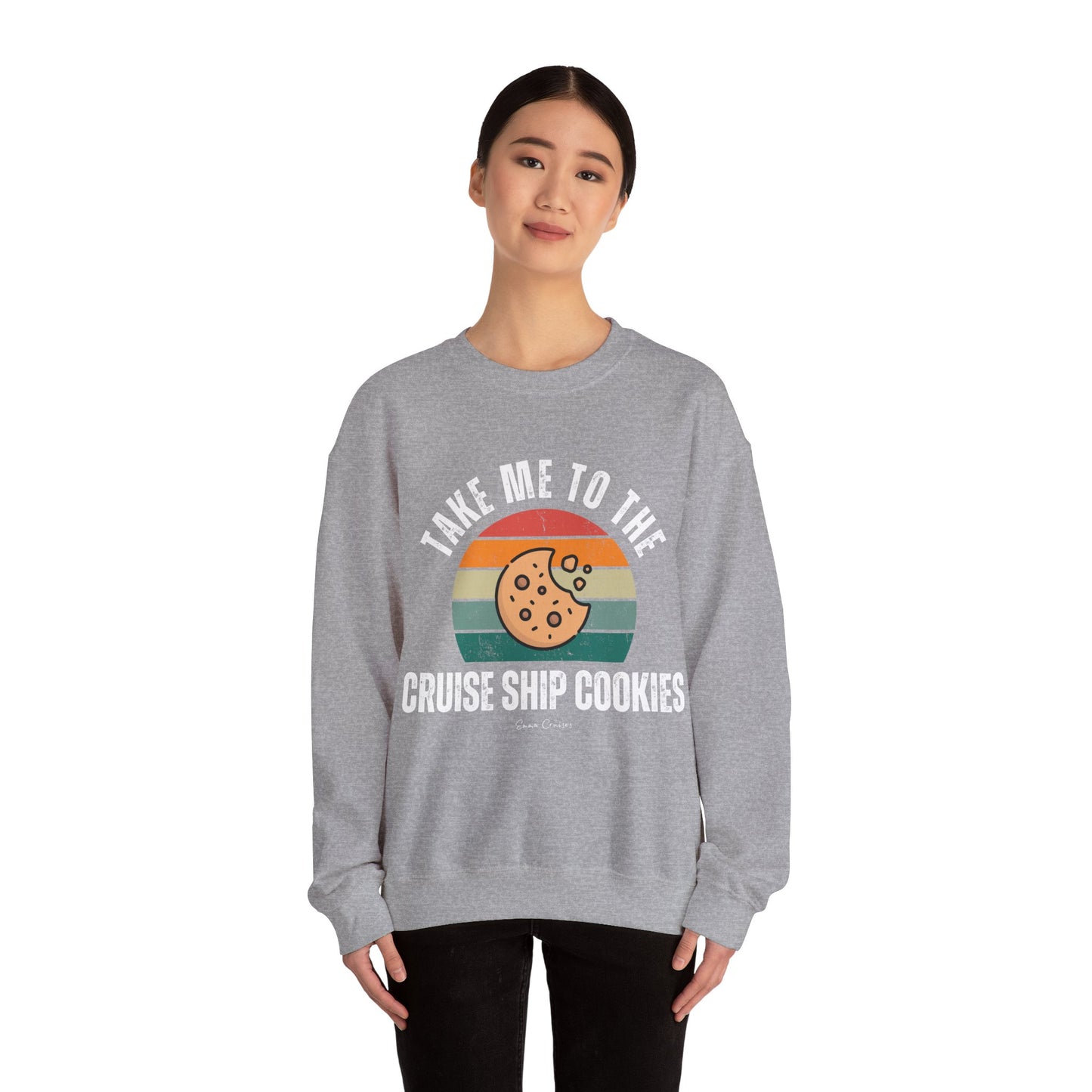 Take Me to the Cruise Ship Cookies - UNISEX Crewneck Sweatshirt