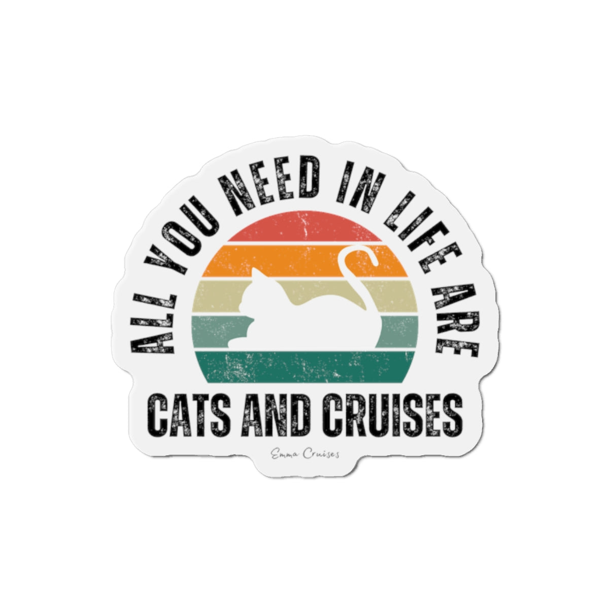 Cats and Cruises - Magnet
