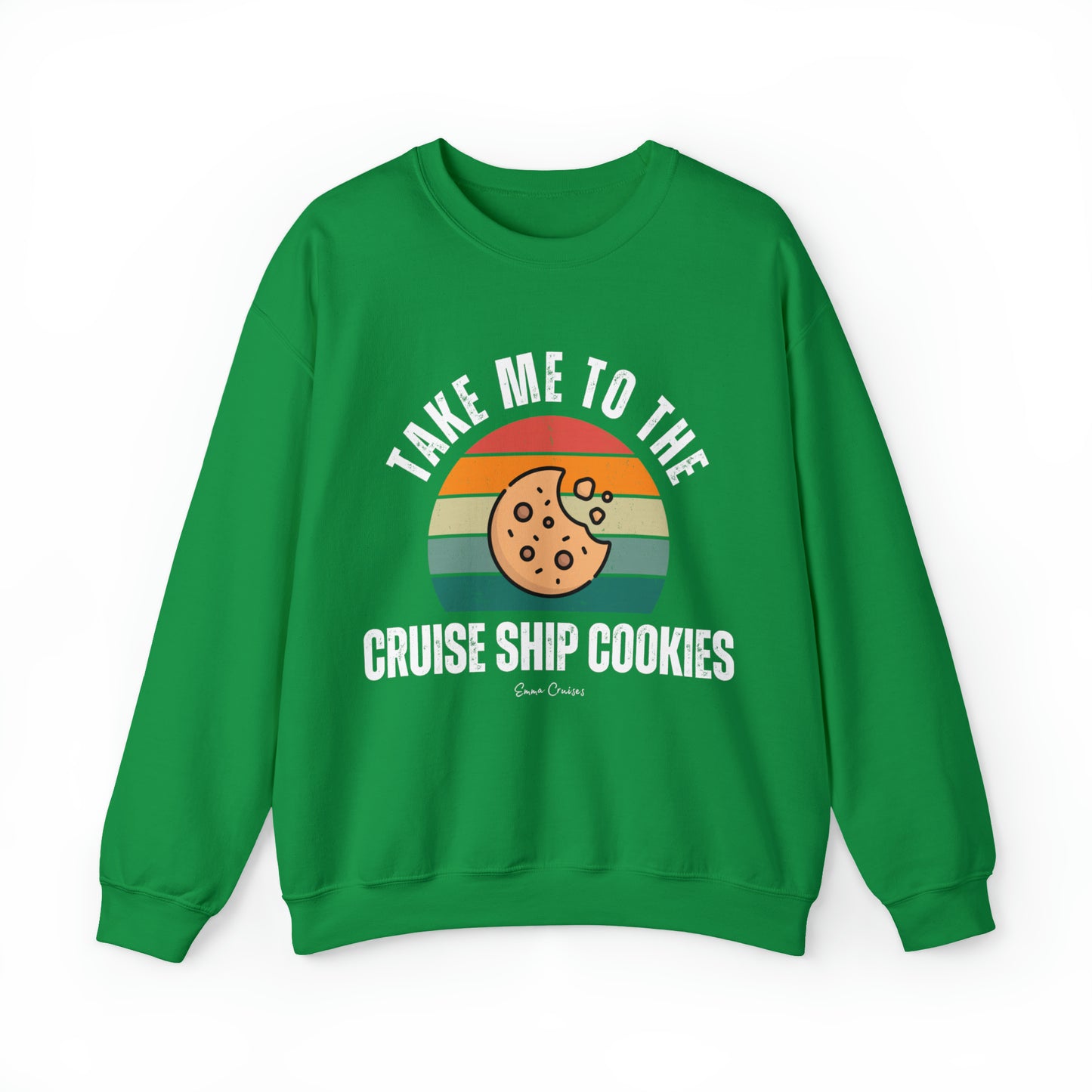 Take Me to the Cruise Ship Cookies - UNISEX Crewneck Sweatshirt (UK)