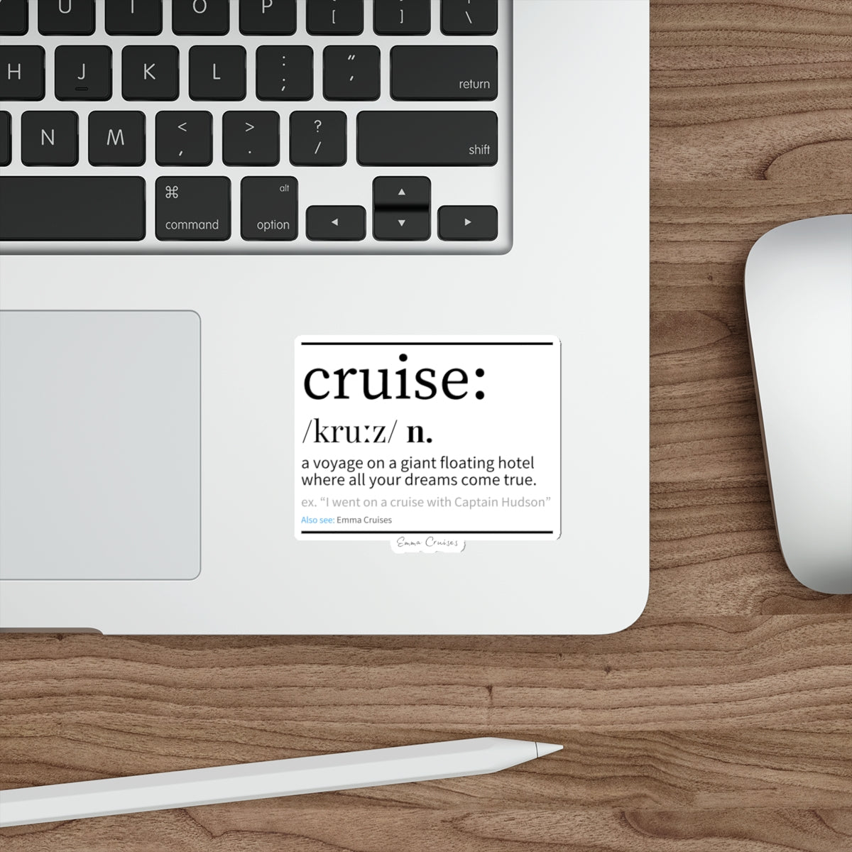 Cruise Definition - Die-Cut Sticker