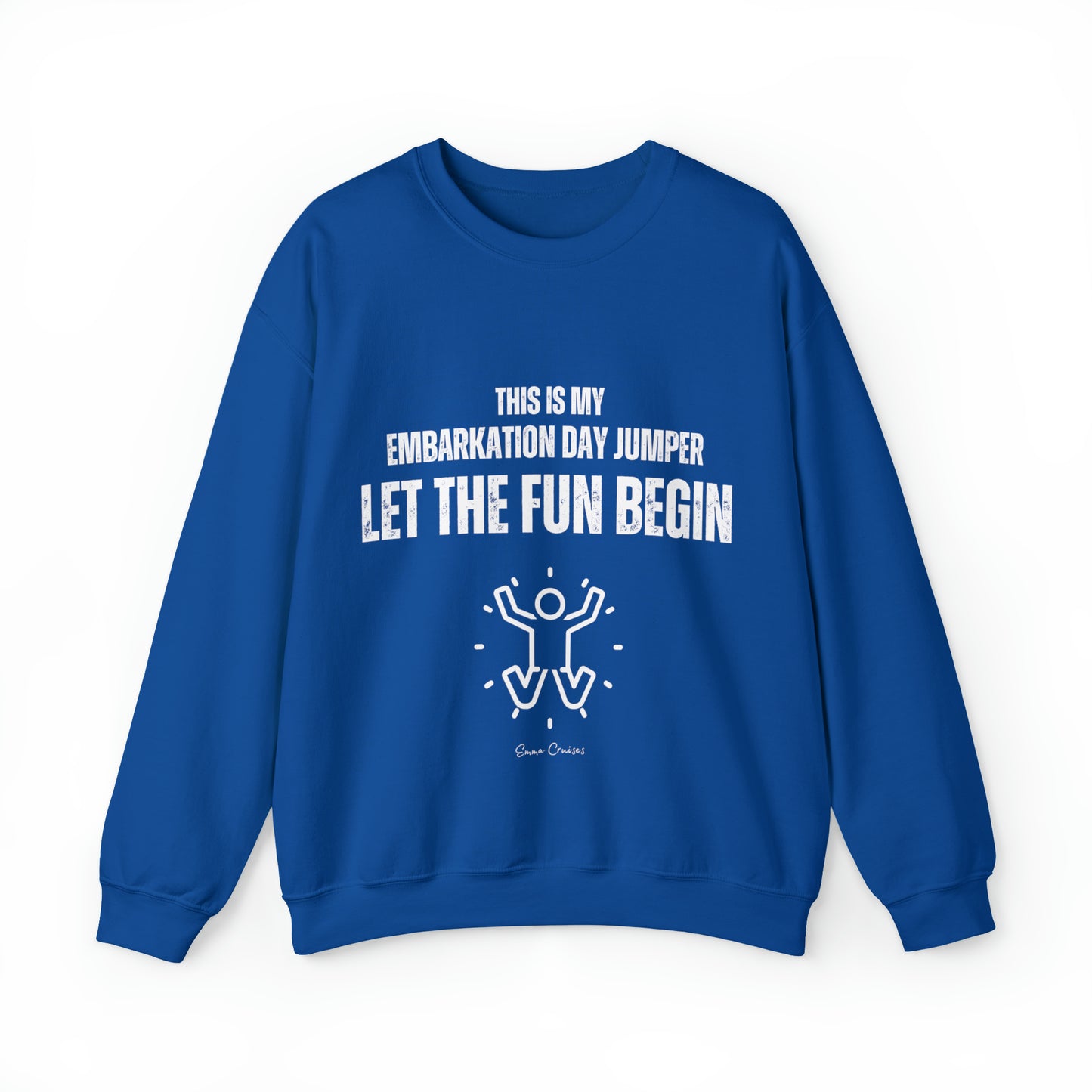 This is My Embarkation Day Jumper - UNISEX Crewneck Sweatshirt (UK)