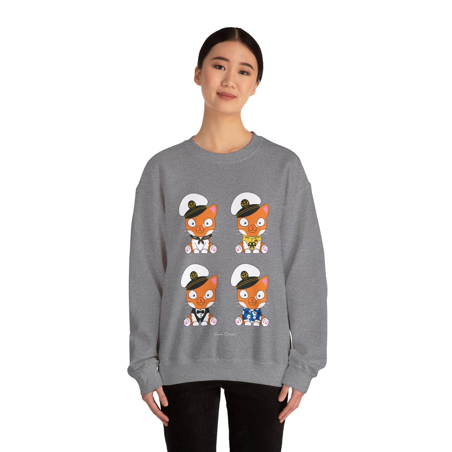 Captain Hudson v1-4 - UNISEX Crewneck Sweatshirt (UK)