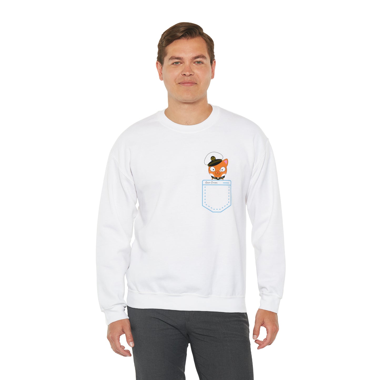 Captain Hudson in Your Pocket - UNISEX Crewneck Sweatshirt (UK)