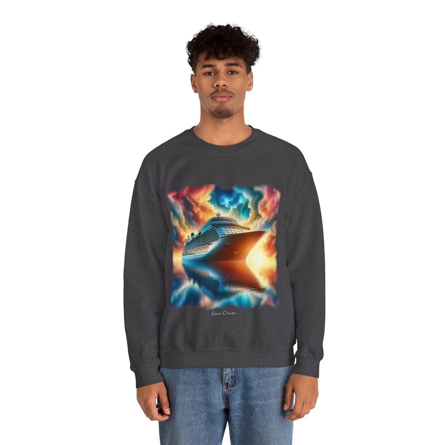 Sunset Cruise - UNISEX Crewneck Sweatshirt (UK)