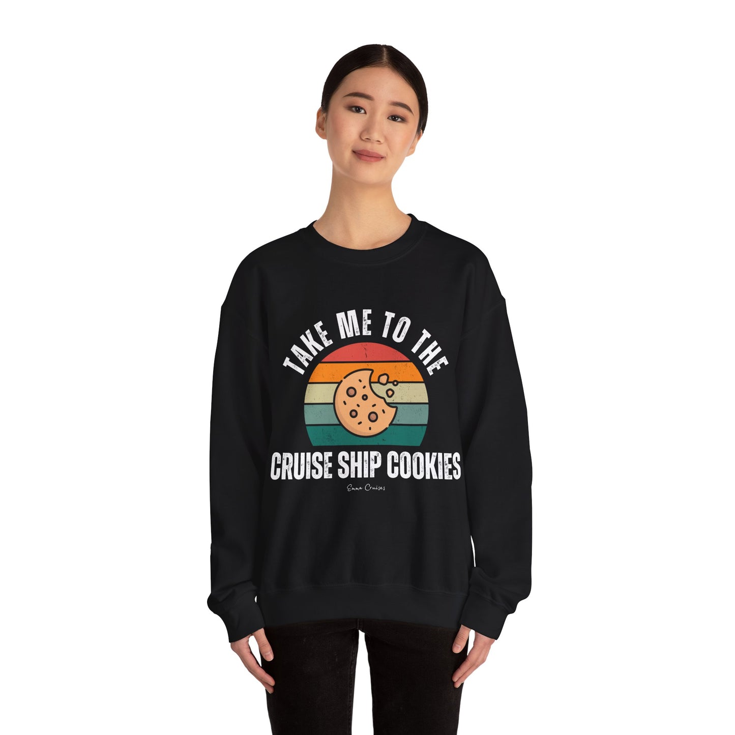 Bring mich zu den Kreuzfahrtschiff-Cookies - UNISEX Crewneck Sweatshirt