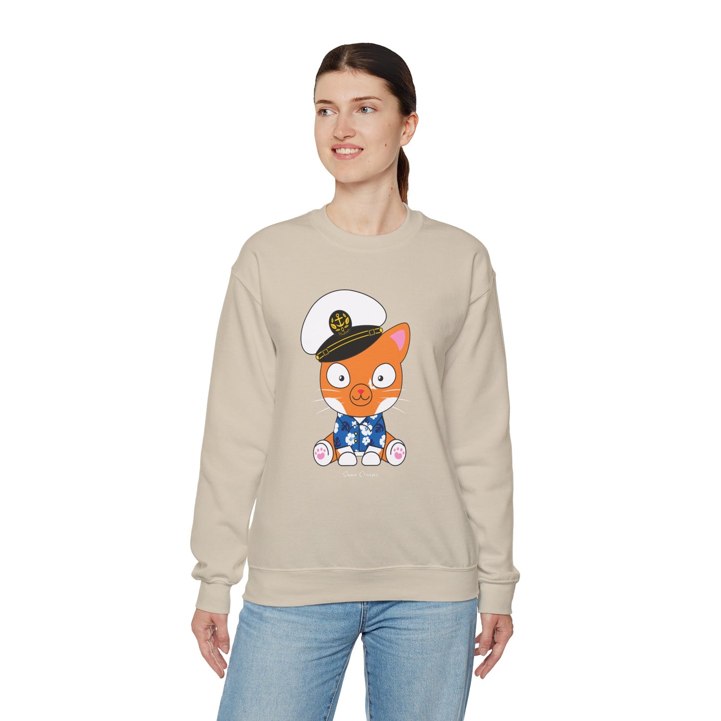 Captain Hudson v4 - UNISEX Crewneck Sweatshirt