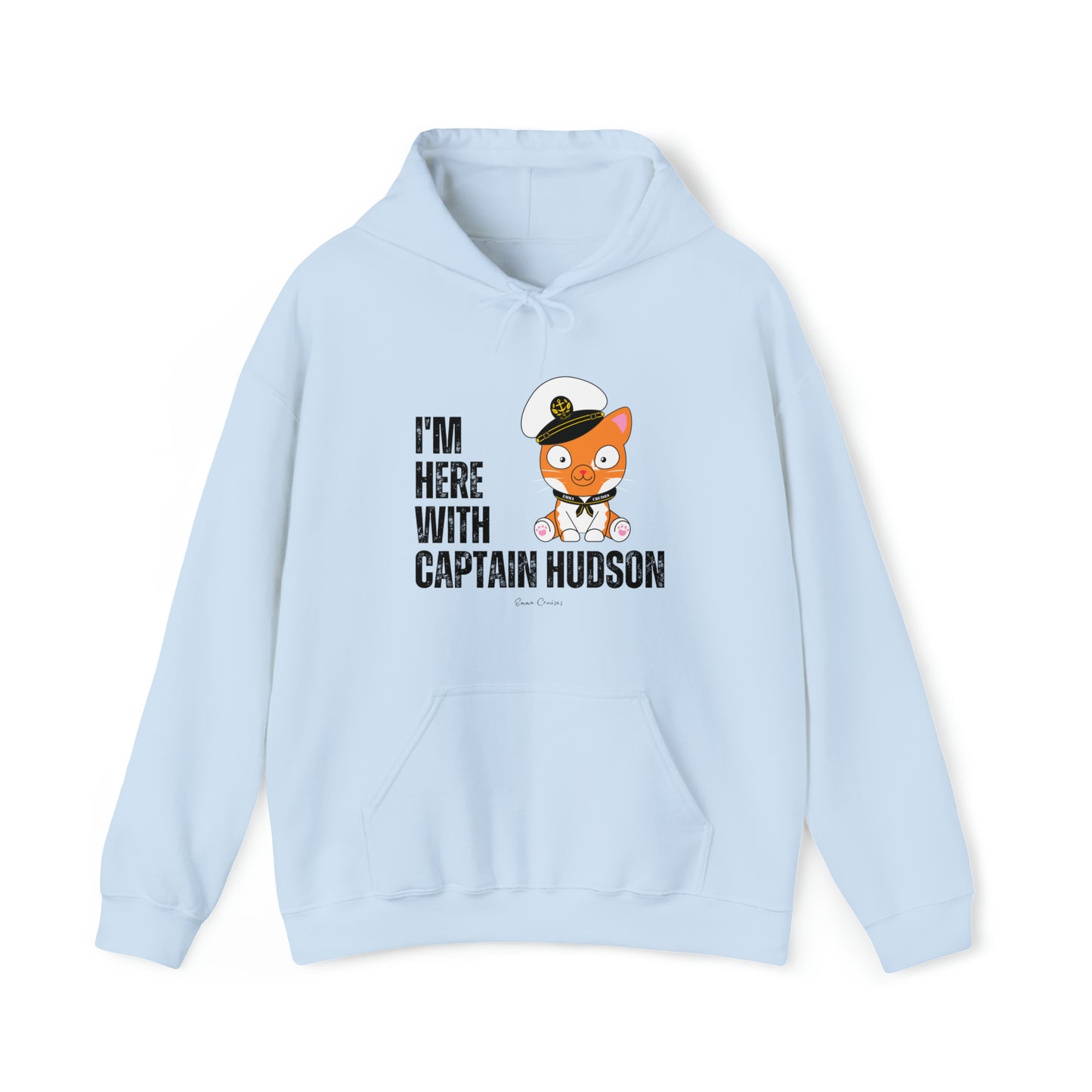I'm With Captain Hudson - UNISEX Hoodie