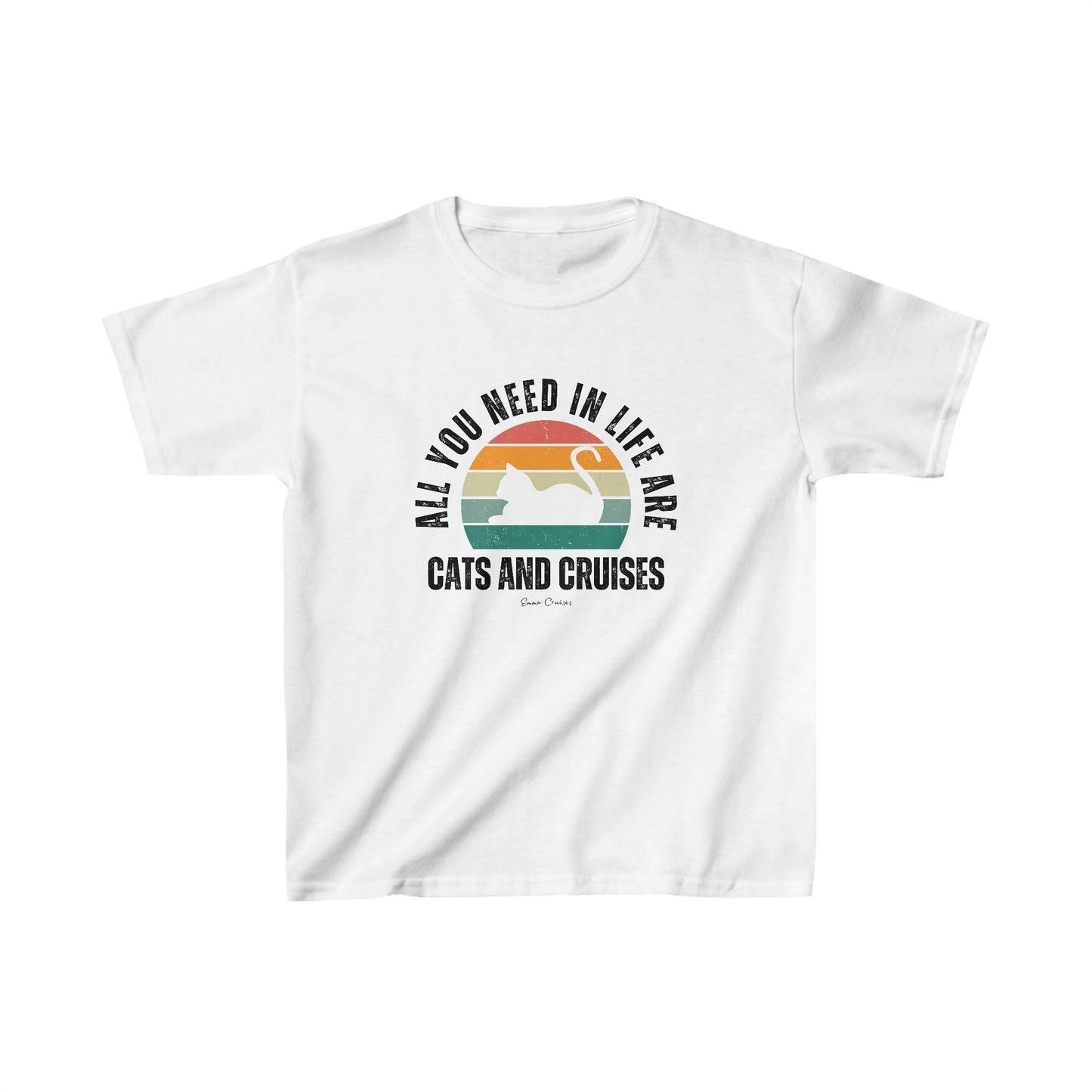 Cats and Cruises - Kids UNISEX T-Shirt