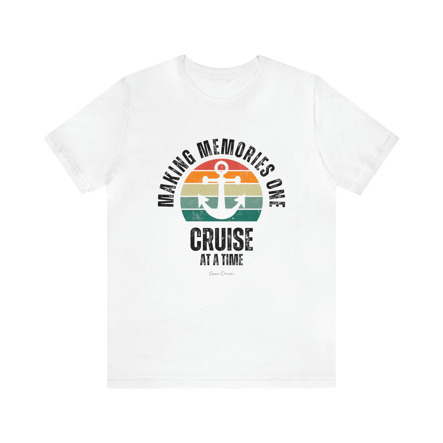Haciendo recuerdos un crucero a la vez - Camiseta UNISEX