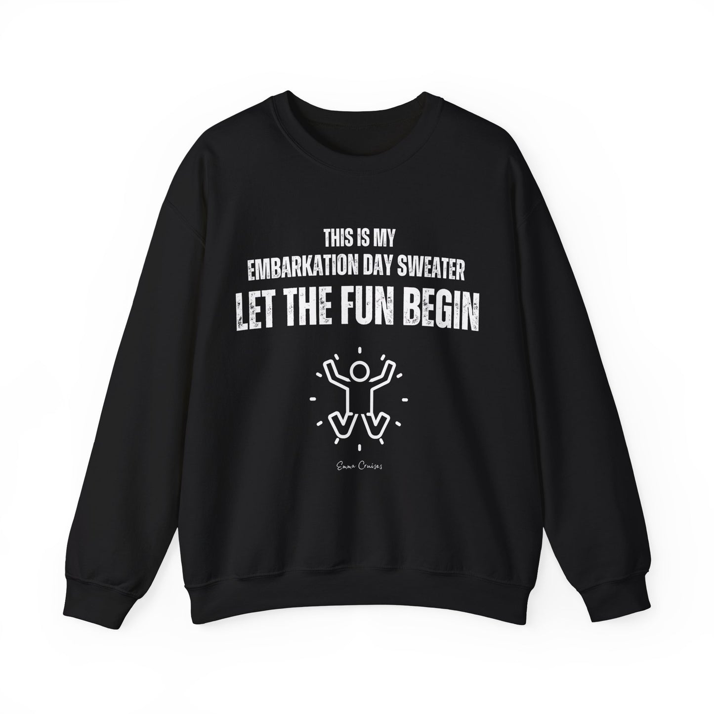 Este es mi suéter del día de embarque - Sudadera UNISEX Crewneck