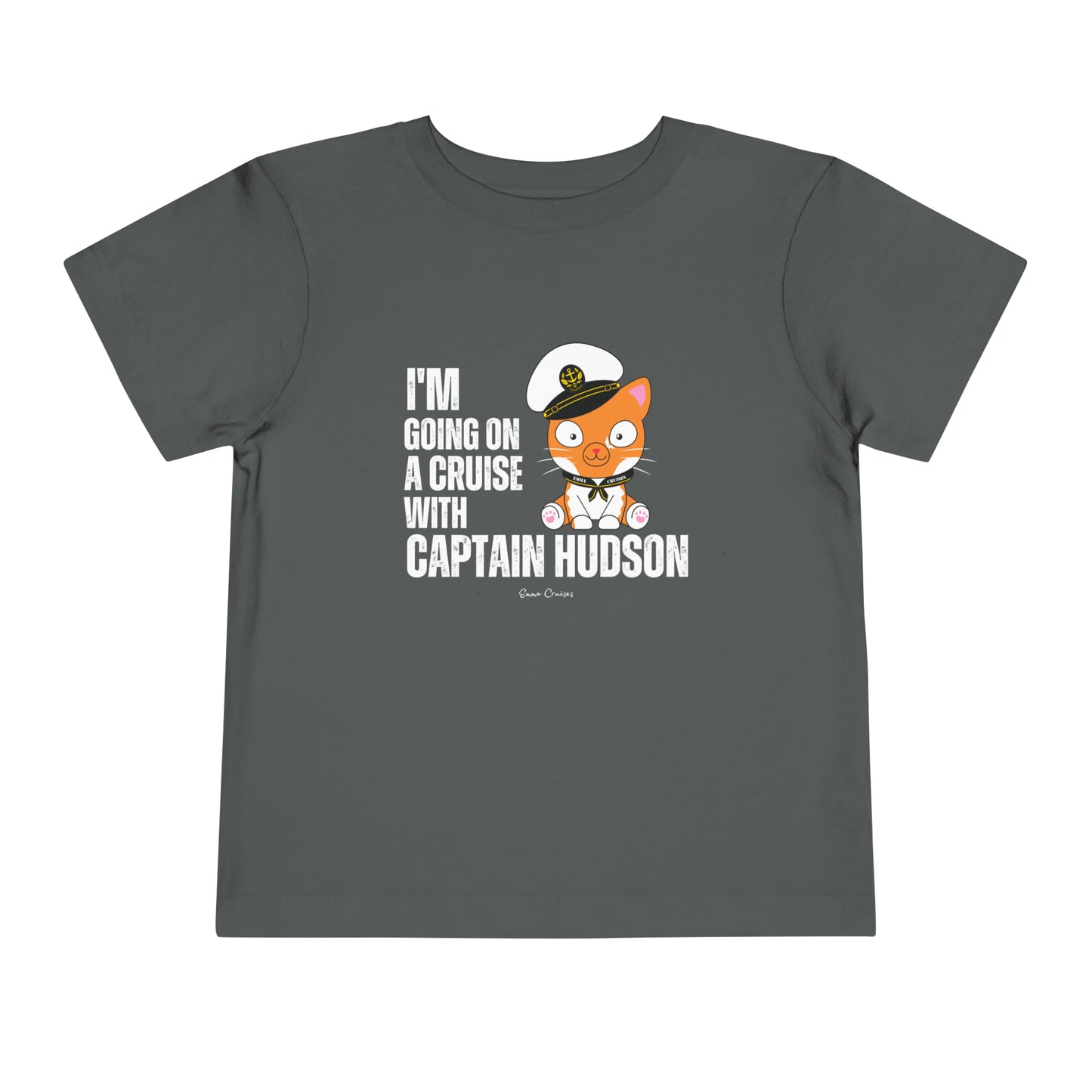 Ich gehe mit Captain Hudson auf eine Kreuzfahrt – Unisex-T-Shirt für Kleinkinder 