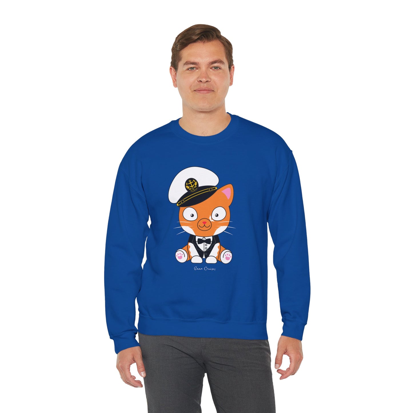 Captain Hudson v3 - UNISEX Crewneck Sweatshirt