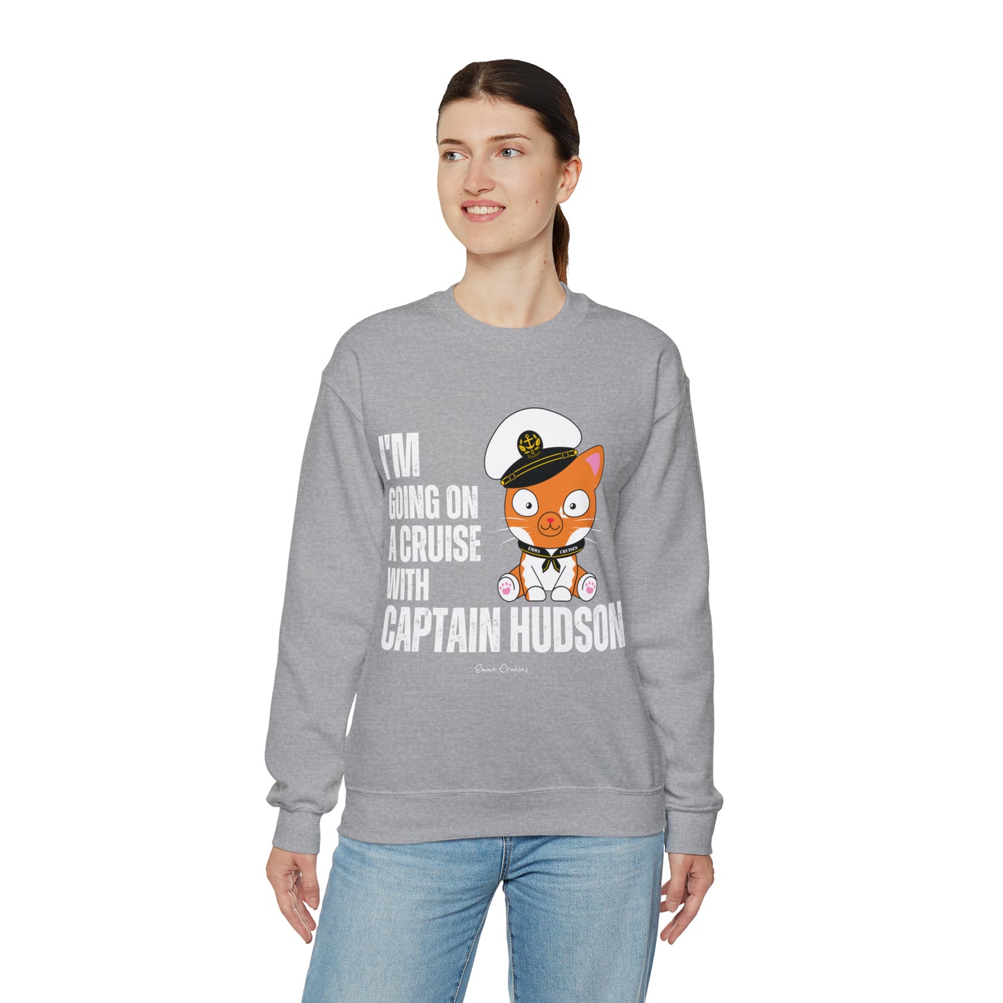 I'm Going on a Cruise with Captain Hudson - UNISEX Crewneck Sweatshirt (UK)