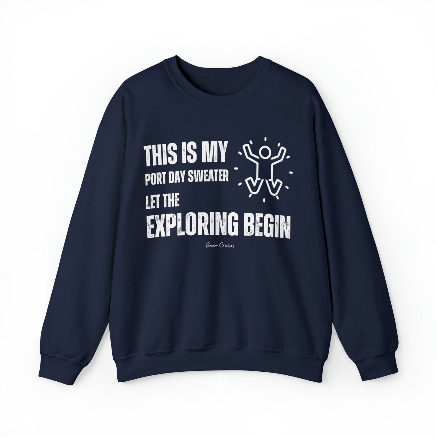 This is My Port Day Sweater - UNISEX Crewneck Sweatshirt (UK)