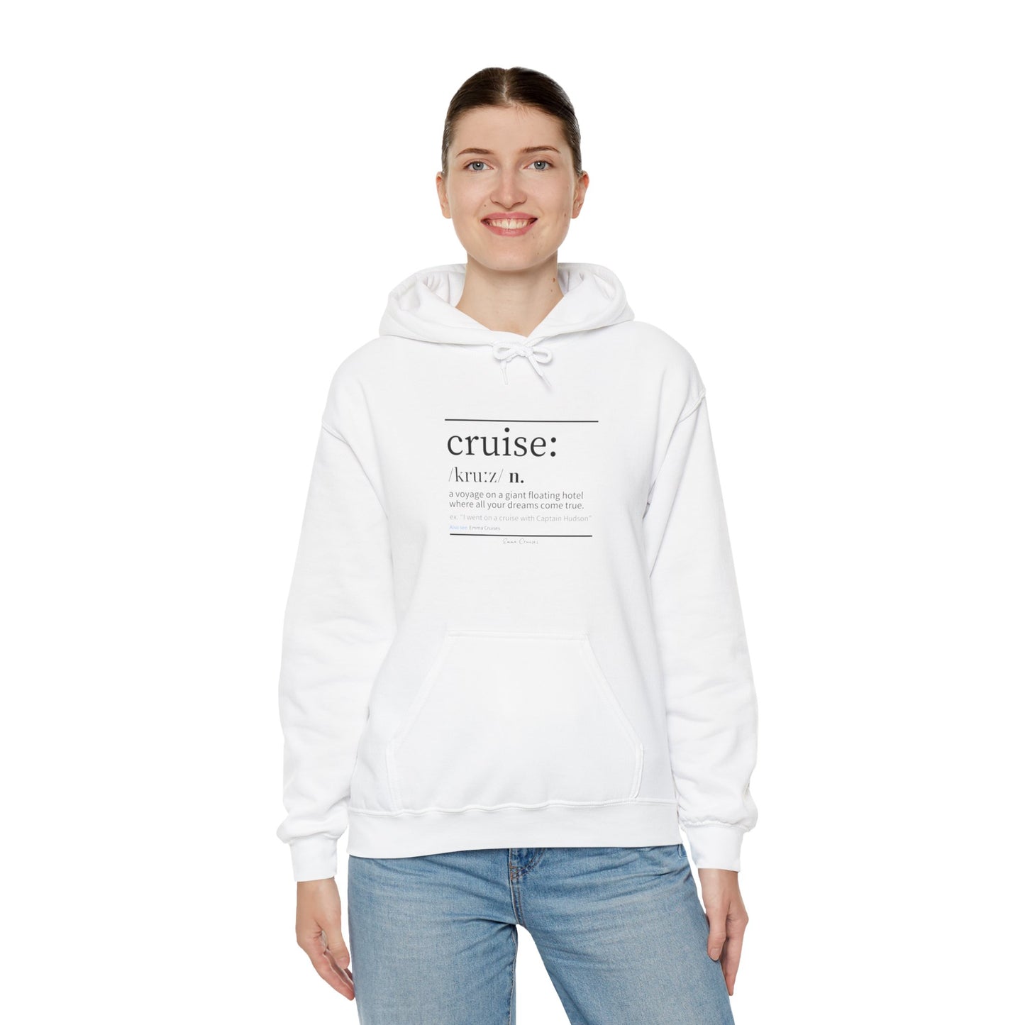 Cruise Definition - UNISEX Hoodie (UK)