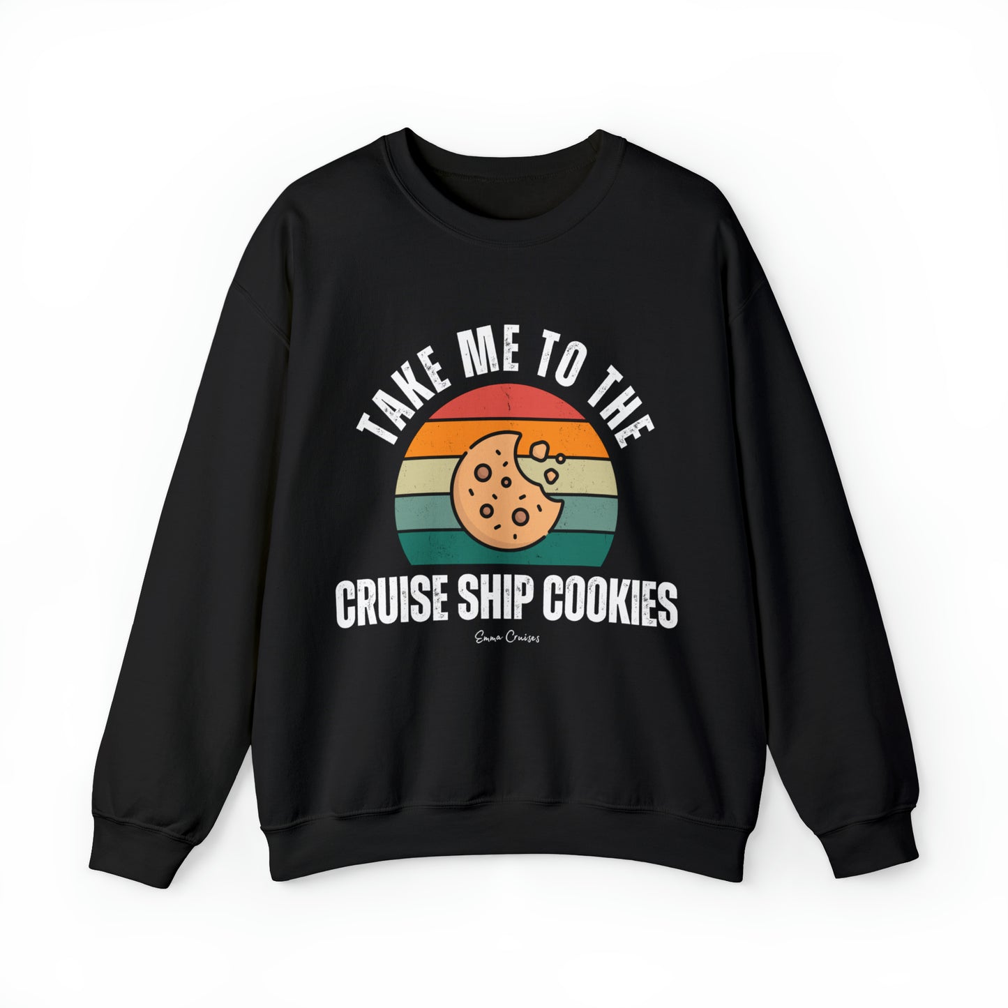 Take Me to the Cruise Ship Cookies - UNISEX Crewneck Sweatshirt (UK)